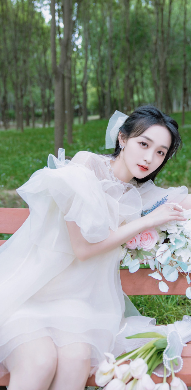 何泓姗王者荣耀女装仙气写真壁纸