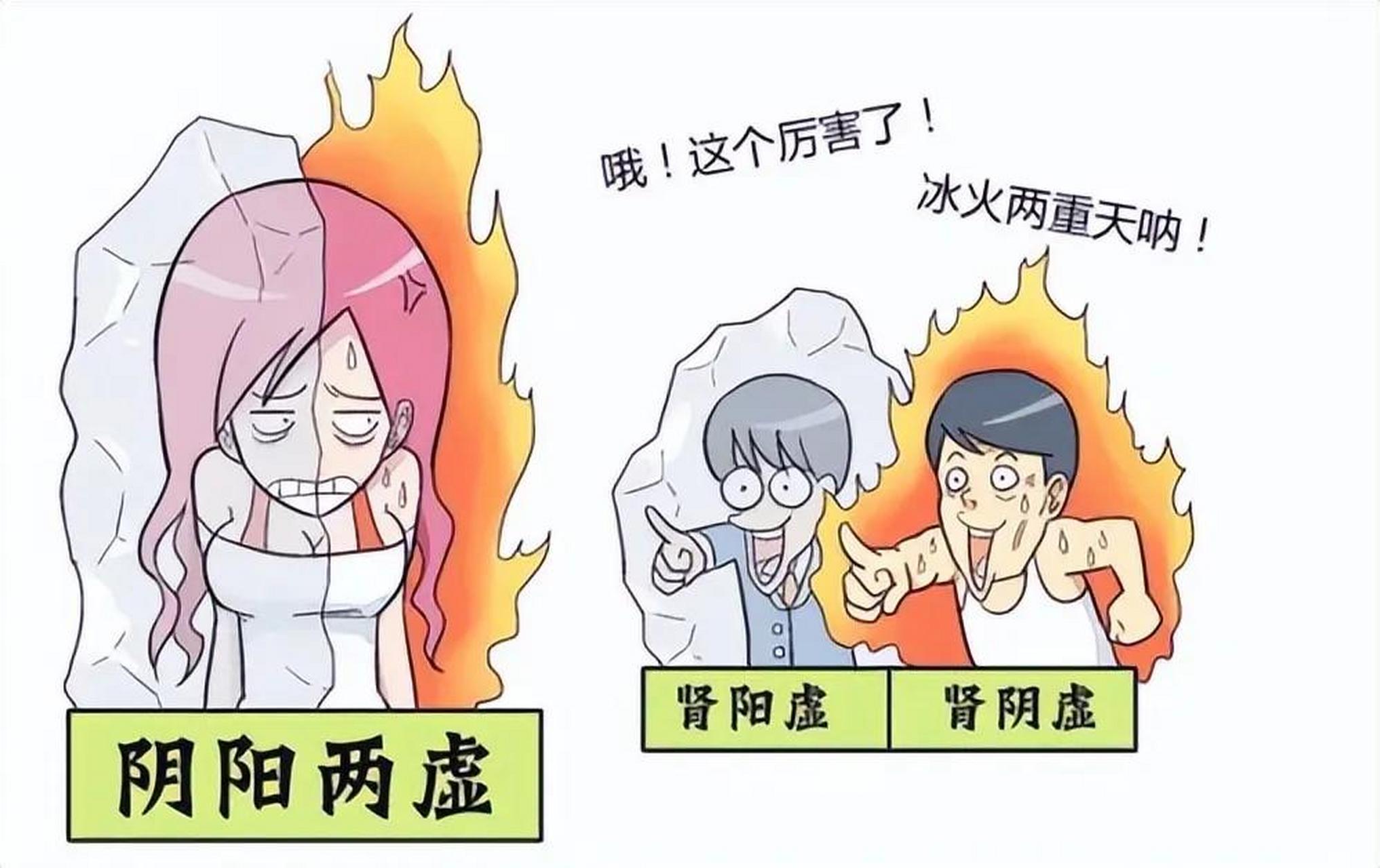 阴阳两虚的症状图片