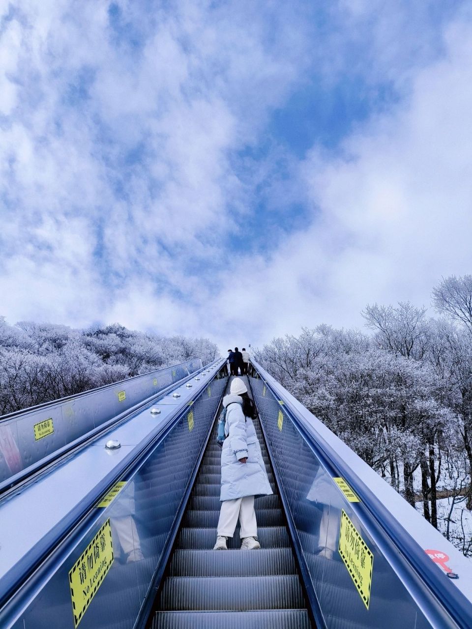 汉中龙头山 昨天的龙头山,在山脚下的时候天气阴沉沉的,大雾,司机说