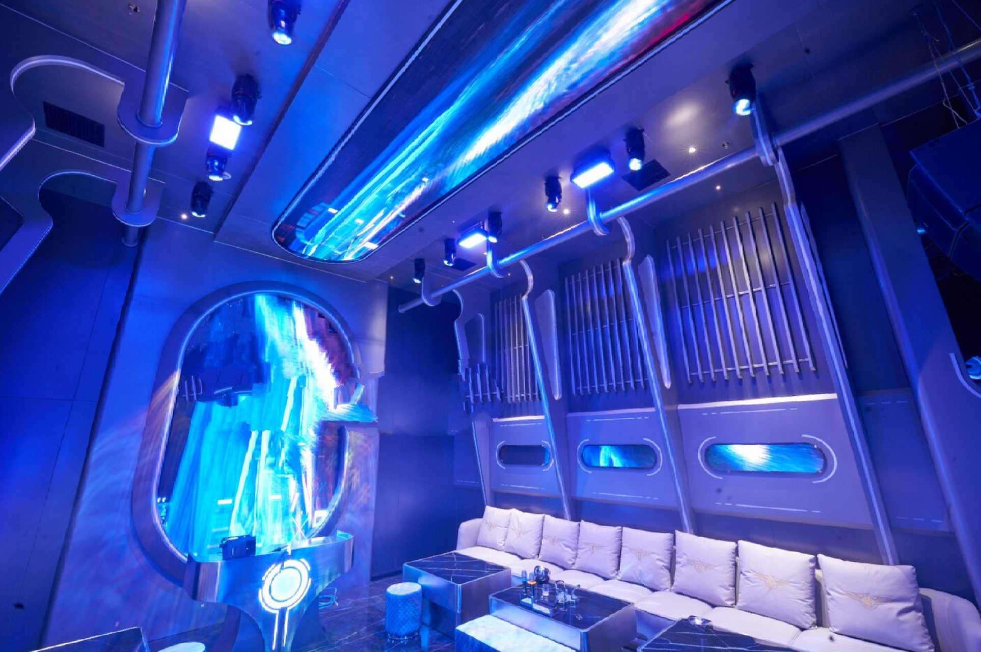 ktv包厢4米高,模块化电音房落地效果 模块造型效果1比1还原,再大再高