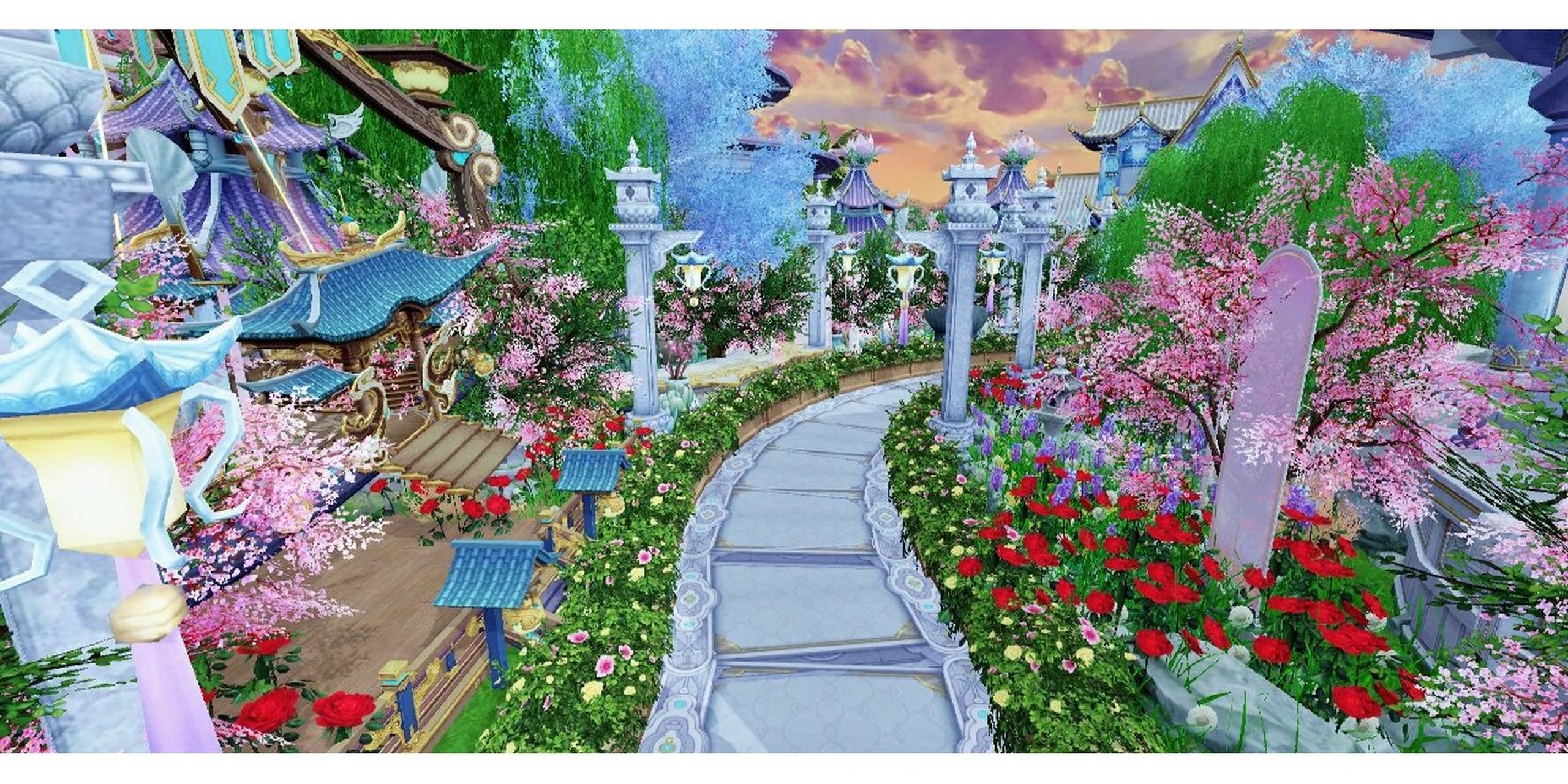 新诛仙手游仙府晴雪庭装修