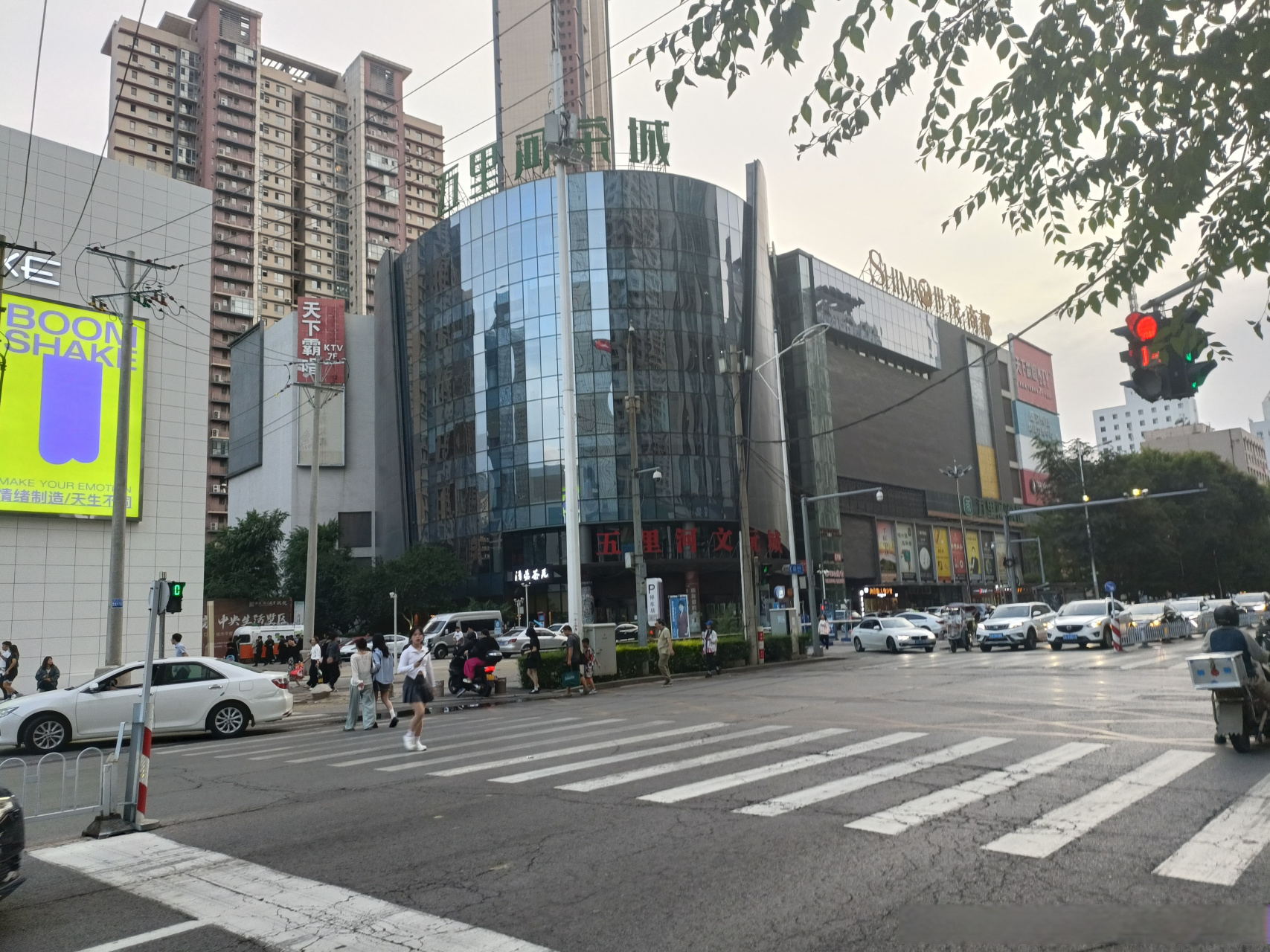 随手拍# 在沈阳五里河茶城附近,新盖了一个建筑,我没看出来是干啥的.