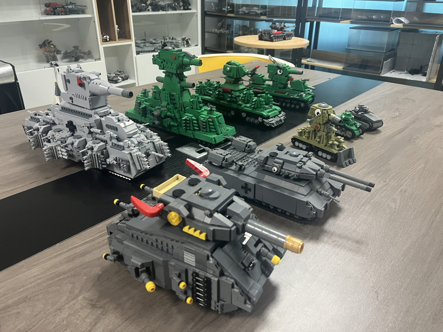 坦克宝宝实体合集 kv44 kv99 p1000 利维坦     小朋友们最爱