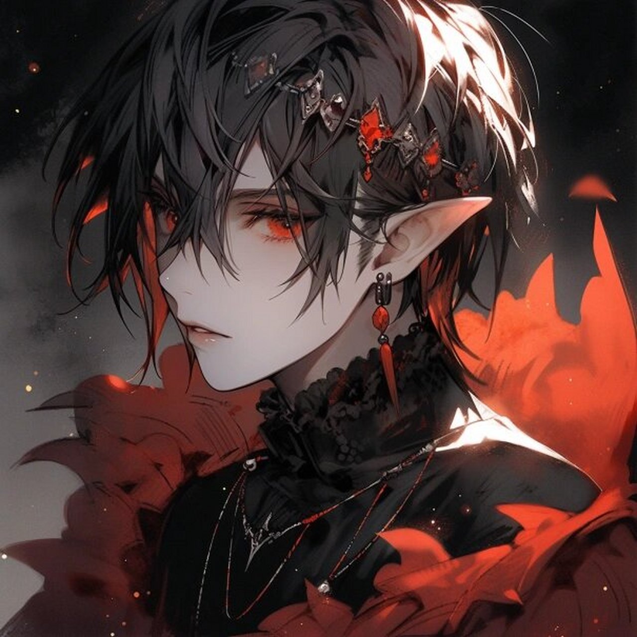 情头.疯批吸血鬼.