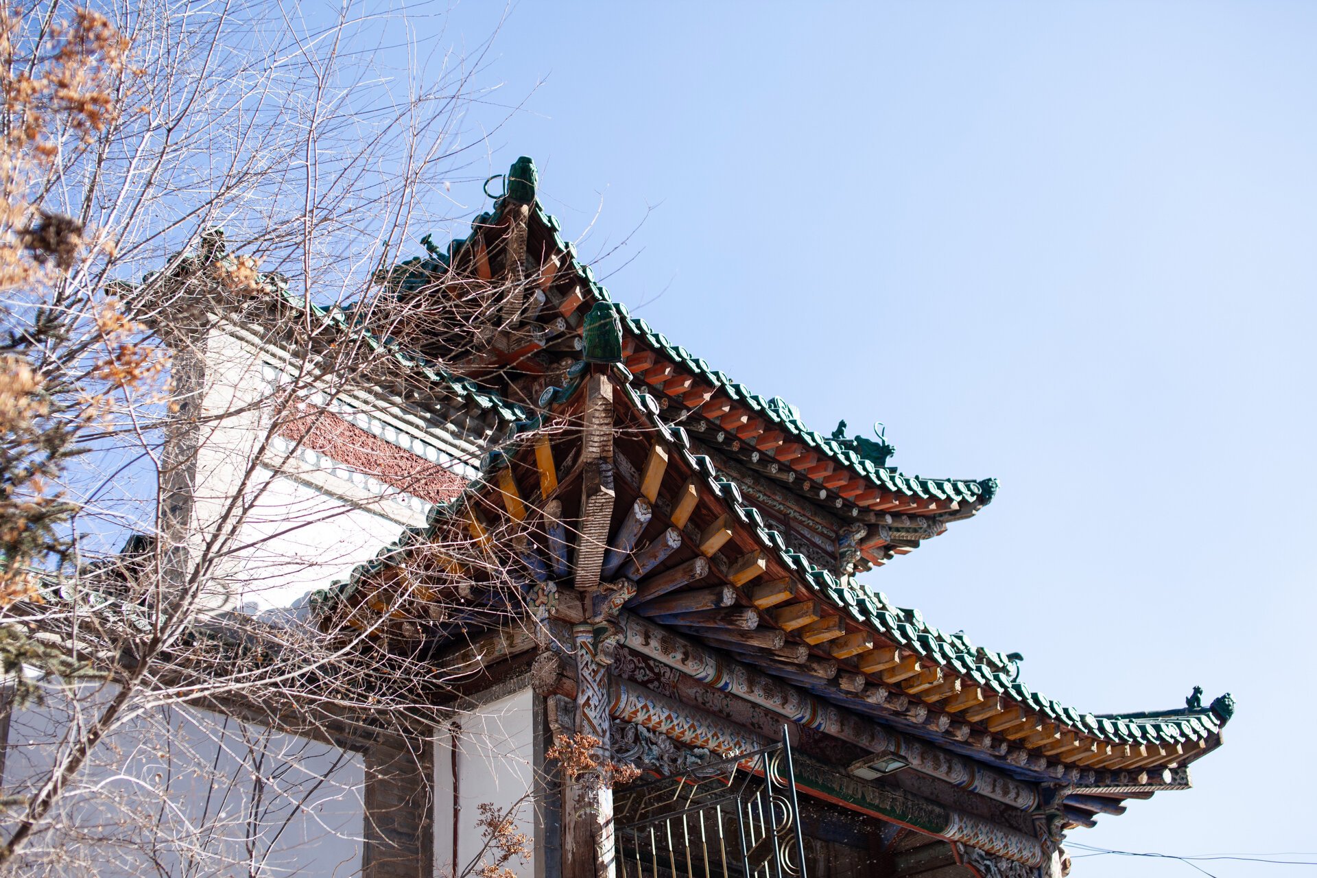 西宁 冬日塔尔寺游玩——中国十大寺庙之一 塔尔寺的面积非常大,寺内