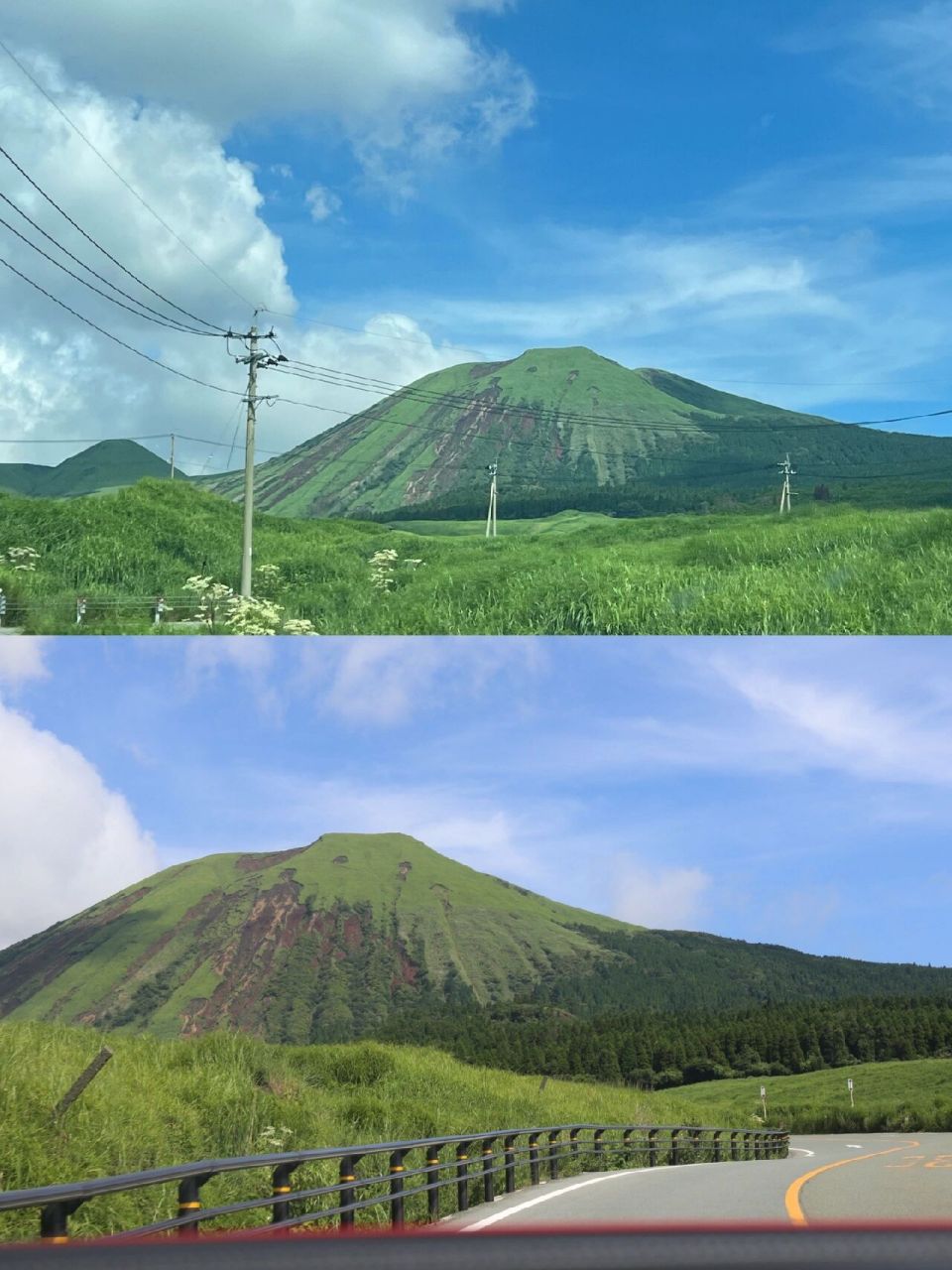 九州自驾游|熊本高原活火山-阿苏山99 今天起来比较晚,收拾完东西从