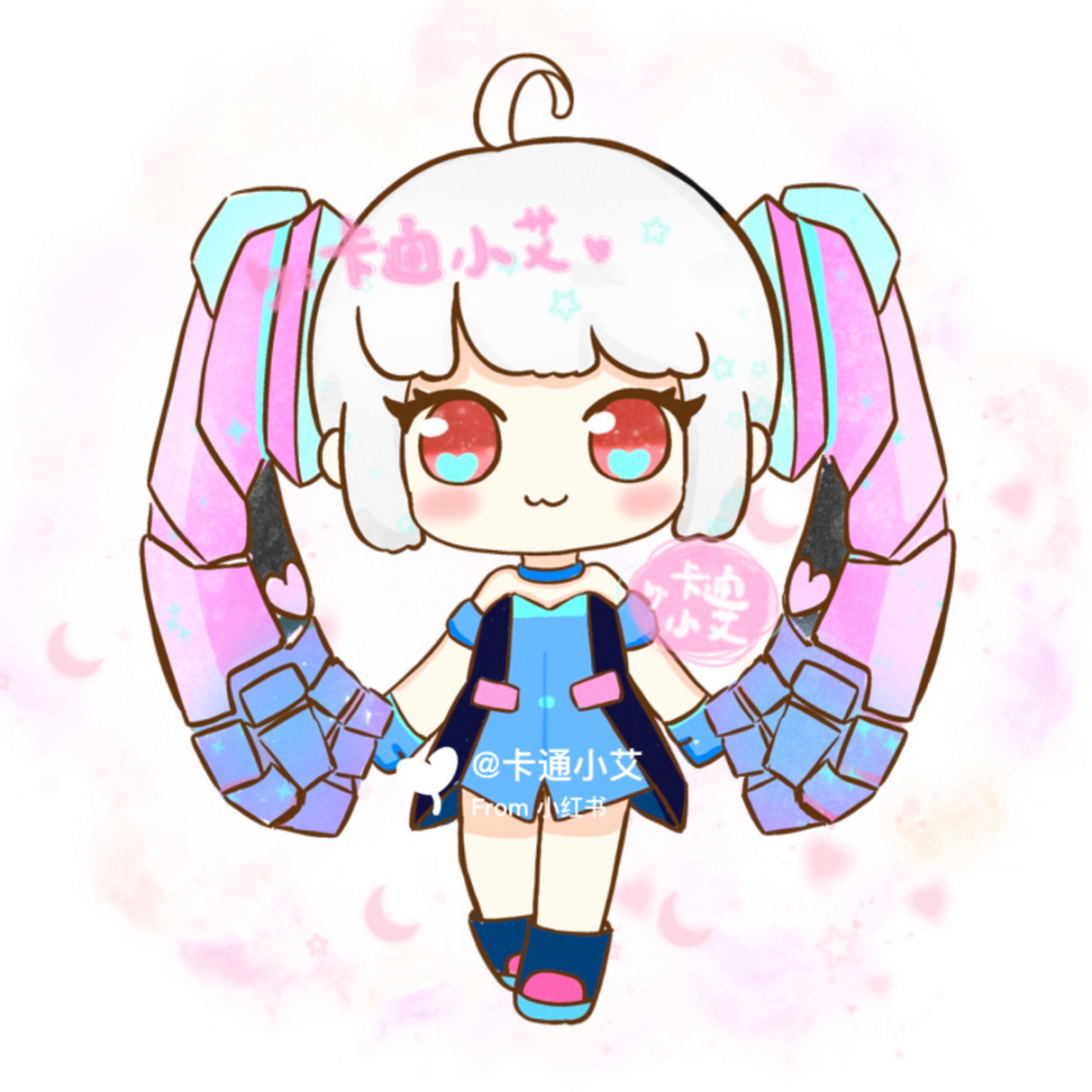 系列简笔画 感谢喜爱 请勿搬运二转哟[打call][亲吻] #迷你世界头像