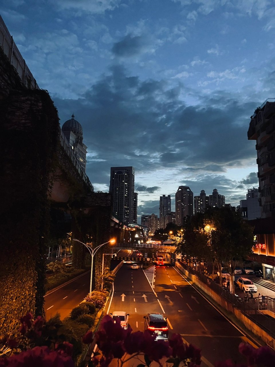 初秋夜景图片图片