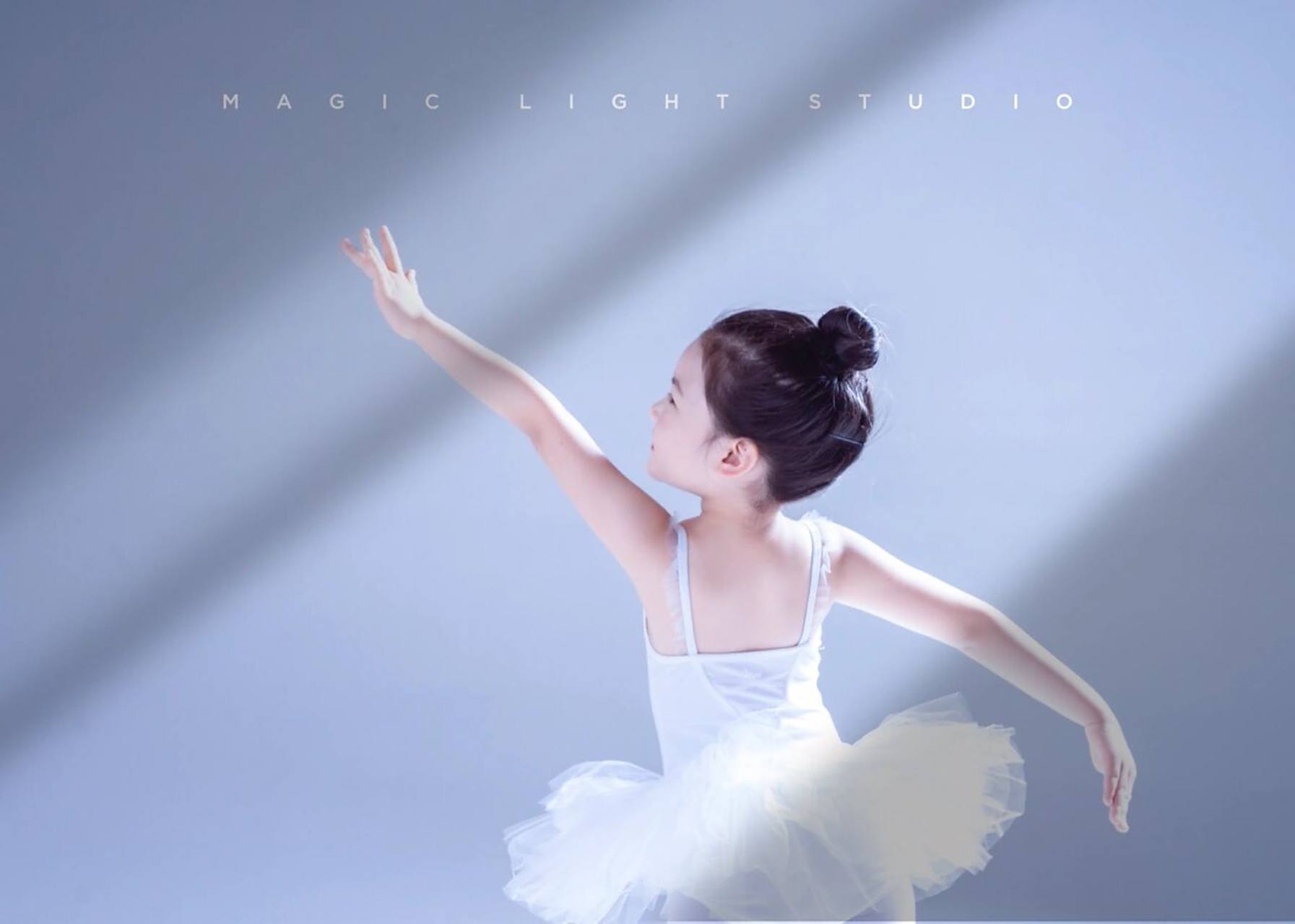 儿童舞蹈写真丨每个小女孩都应该有的芭蕾梦 踮起脚尖的那一瞬间 像极
