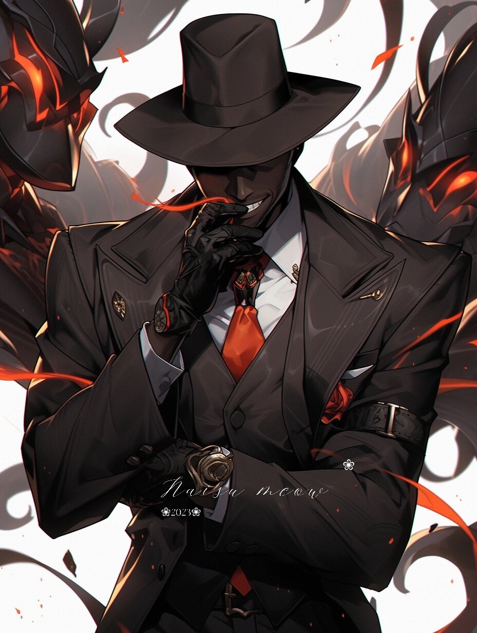 气场全开! 二次元的黑皮真的太戳我了! ?