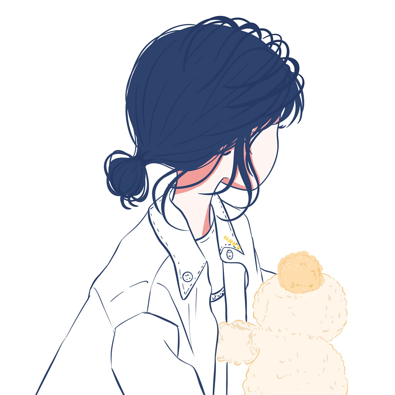 简约女生头像,喜欢9315自取