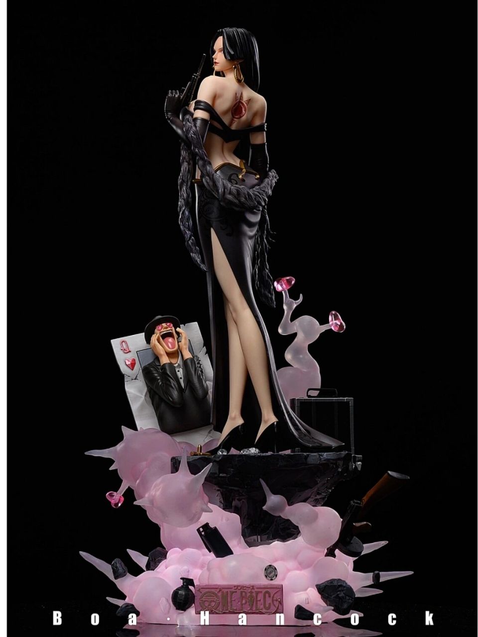 海贼王西装暴徒 女帝 汉库克 雕像 仅分享