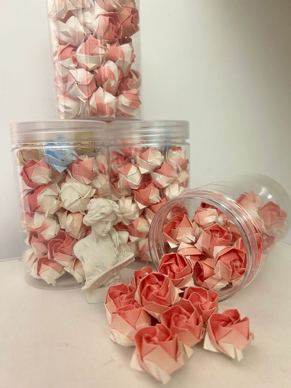 川崎玫瑰95 超好看的纸折渐变玫瑰花95 要的私我哦