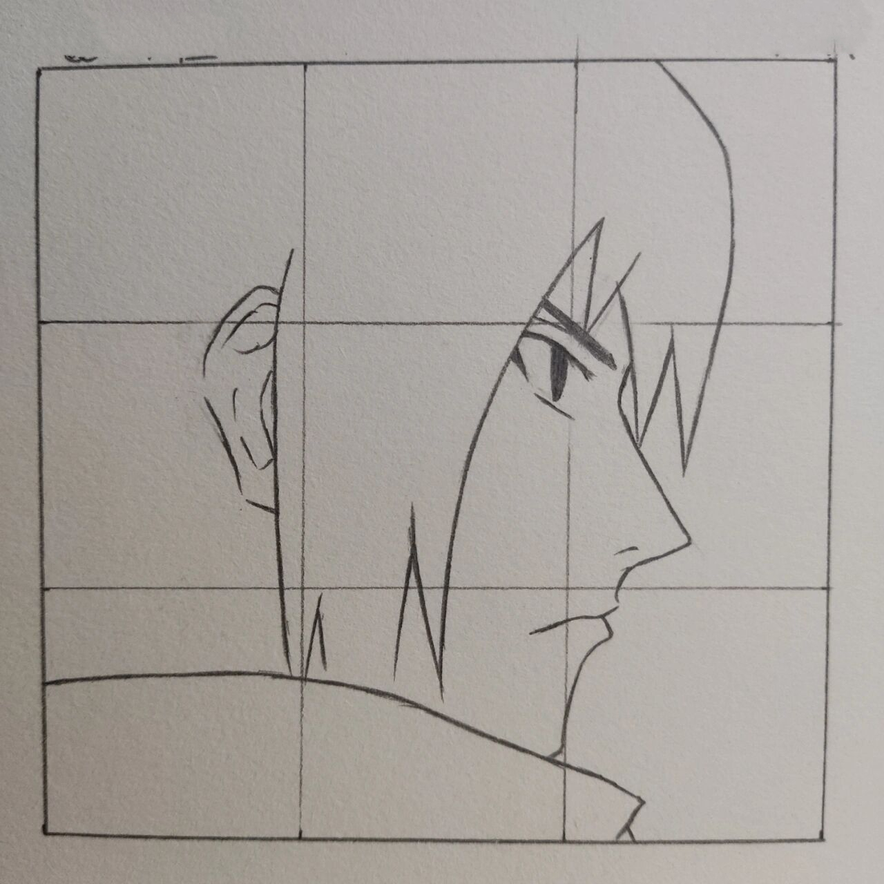 宇智波佐助绘画教程 懒