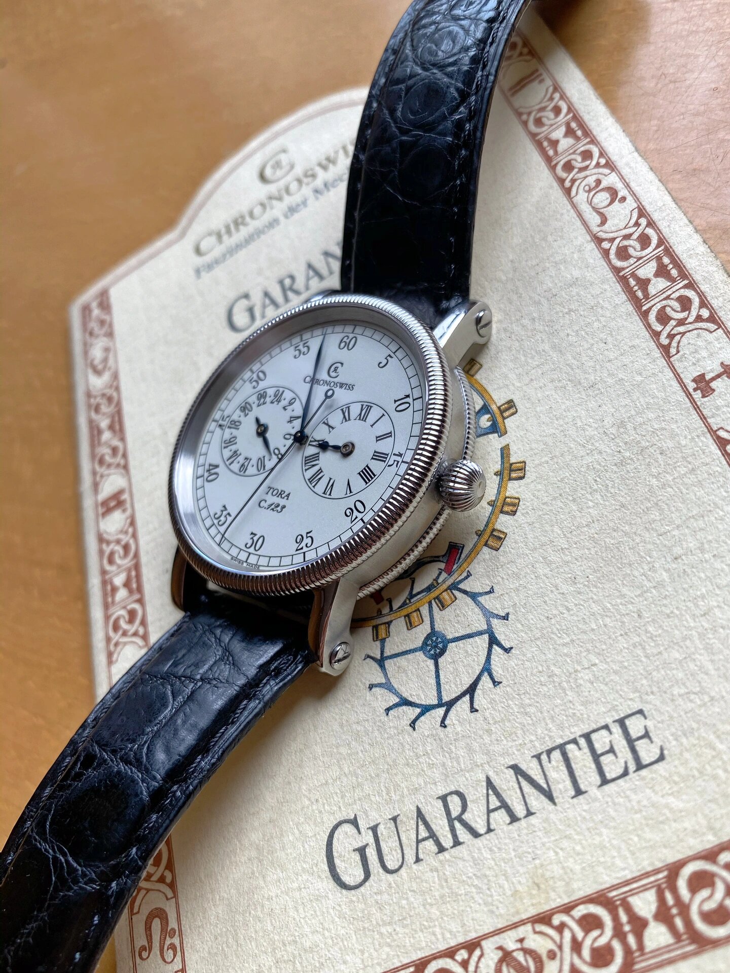 瑞宝ch1323两地时表无间道梁朝伟陈永仁同款 瑞士之宝-chronoswiss