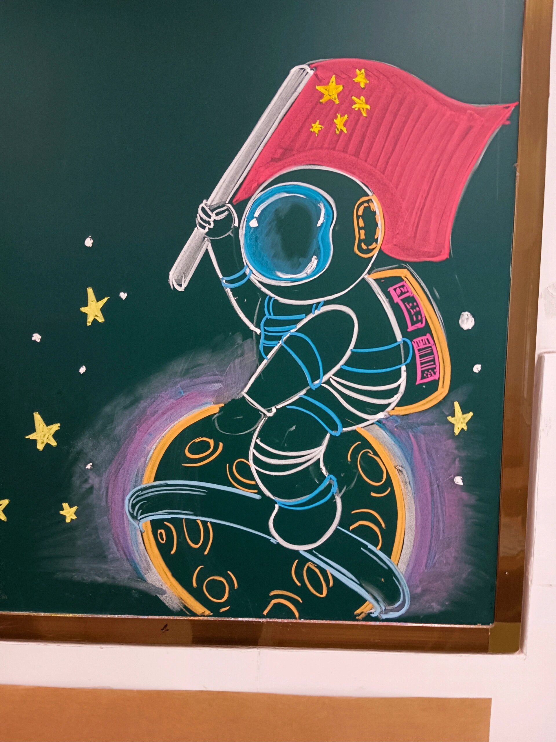 航空系列黑板报来喽~~ 黑板