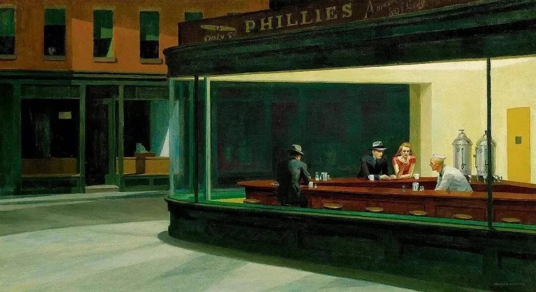 edward hopper 爱德华·霍伯
