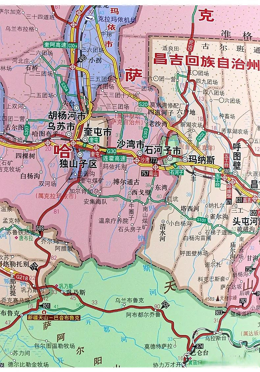 乌苏市在新疆西北部,是属于塔城地区管辖的县级市,全市面积2万平方