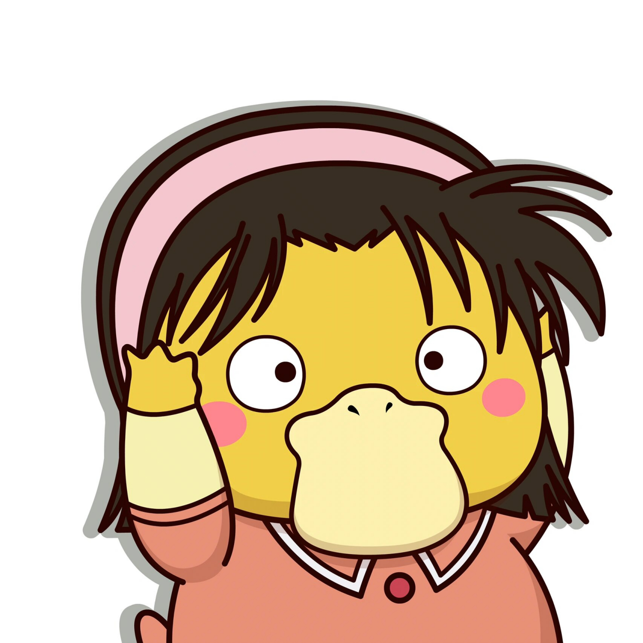 可达鸭系列头像之名侦探柯南