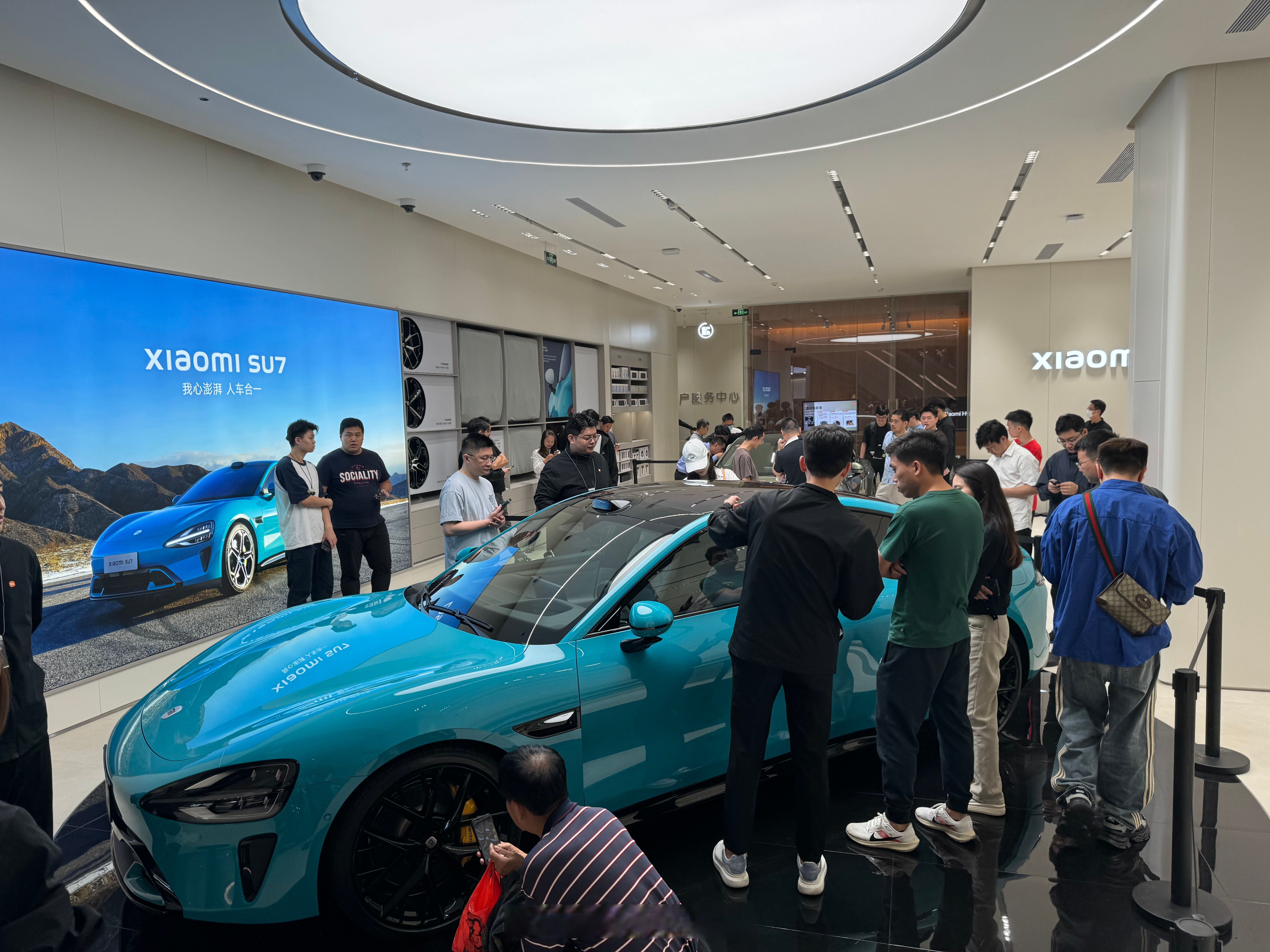 据悉,展车已到达深圳深业上城汽车体验店启动首批品鉴,3月28日将正式