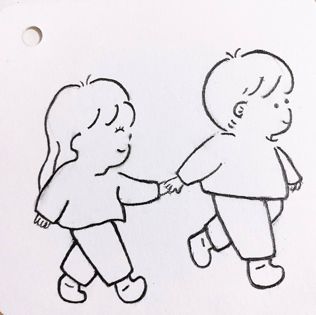 手牵手一起走哇7815  简笔教程99 慵懒的秋日79和喜欢的人