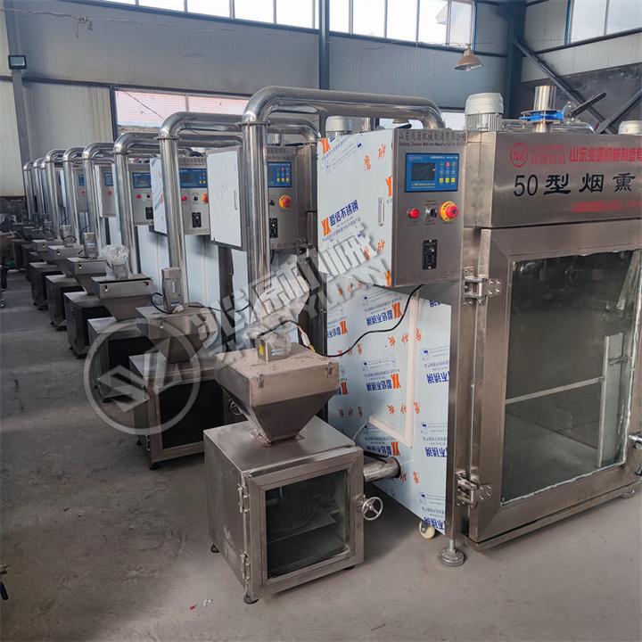 腊肉烘干烟熏炉全自动腊肉上色设备风干腊肉的炉子