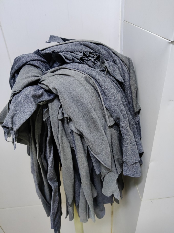 手工自制纤维拖把布条