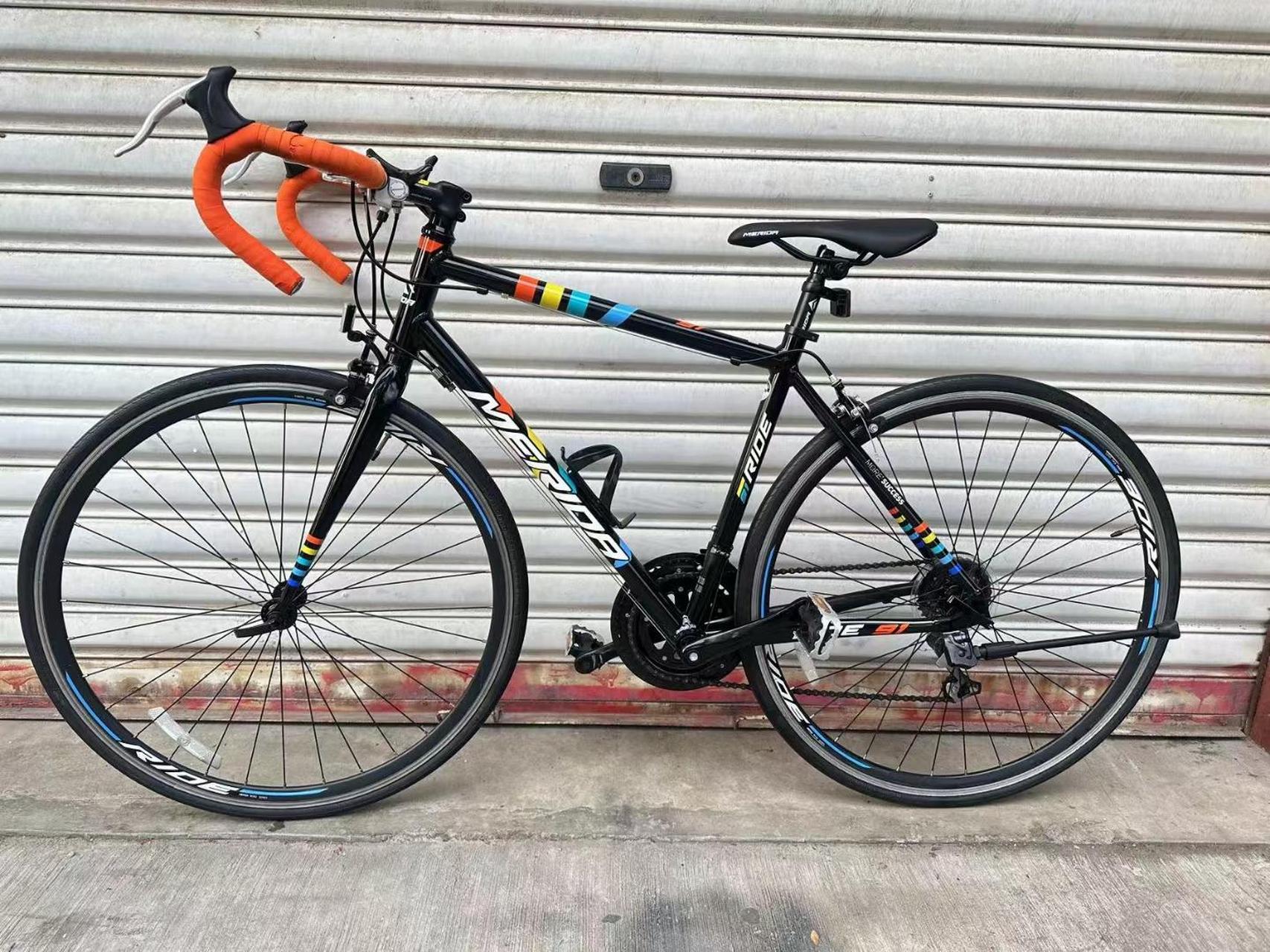 福利车 美利达ride91 铝合金车架  14速c刹 48cm车架 成色很新如图