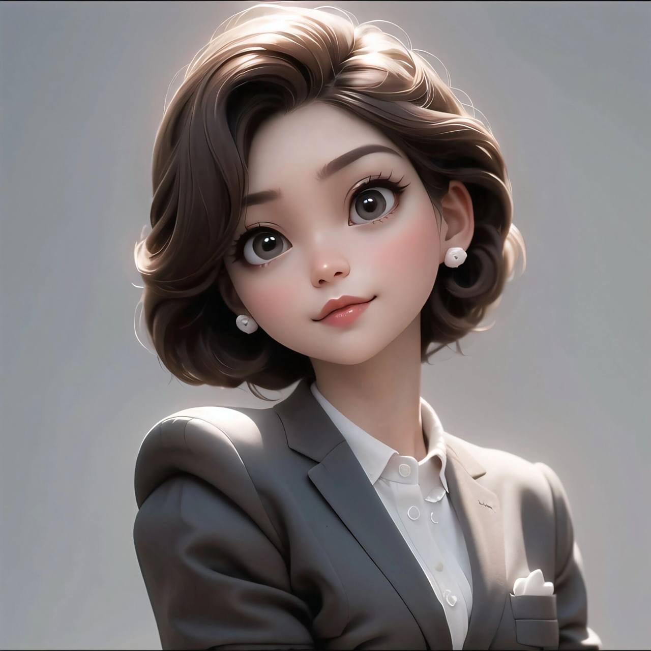 女生头像 职业头像系列之律师(短发版)  专属头像93看首页店铺