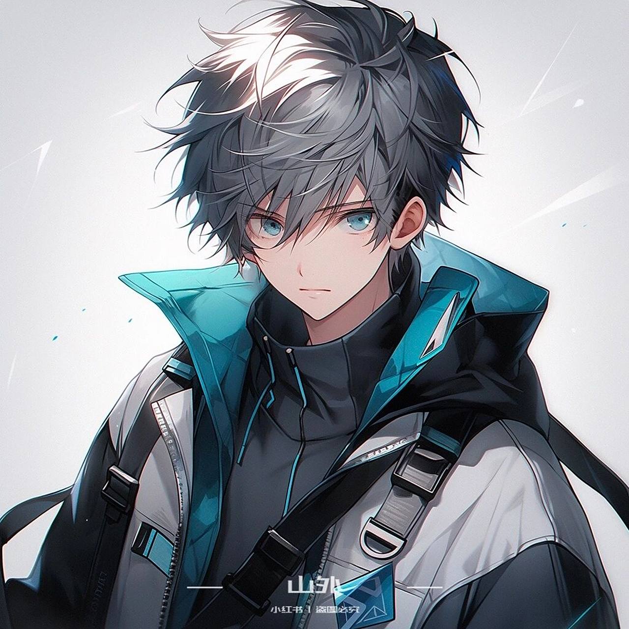 冷酷风男生帅气头像