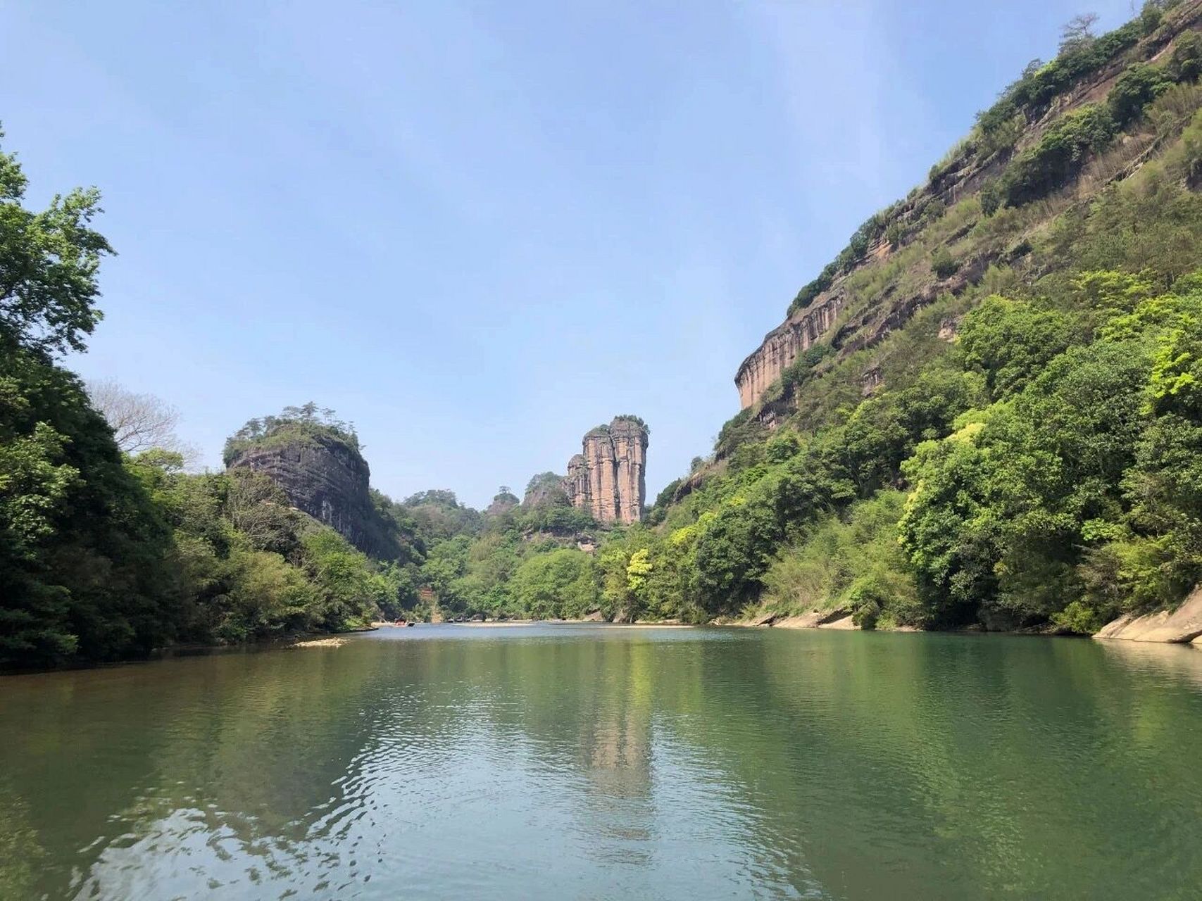 福建武夷山玉女峰图片