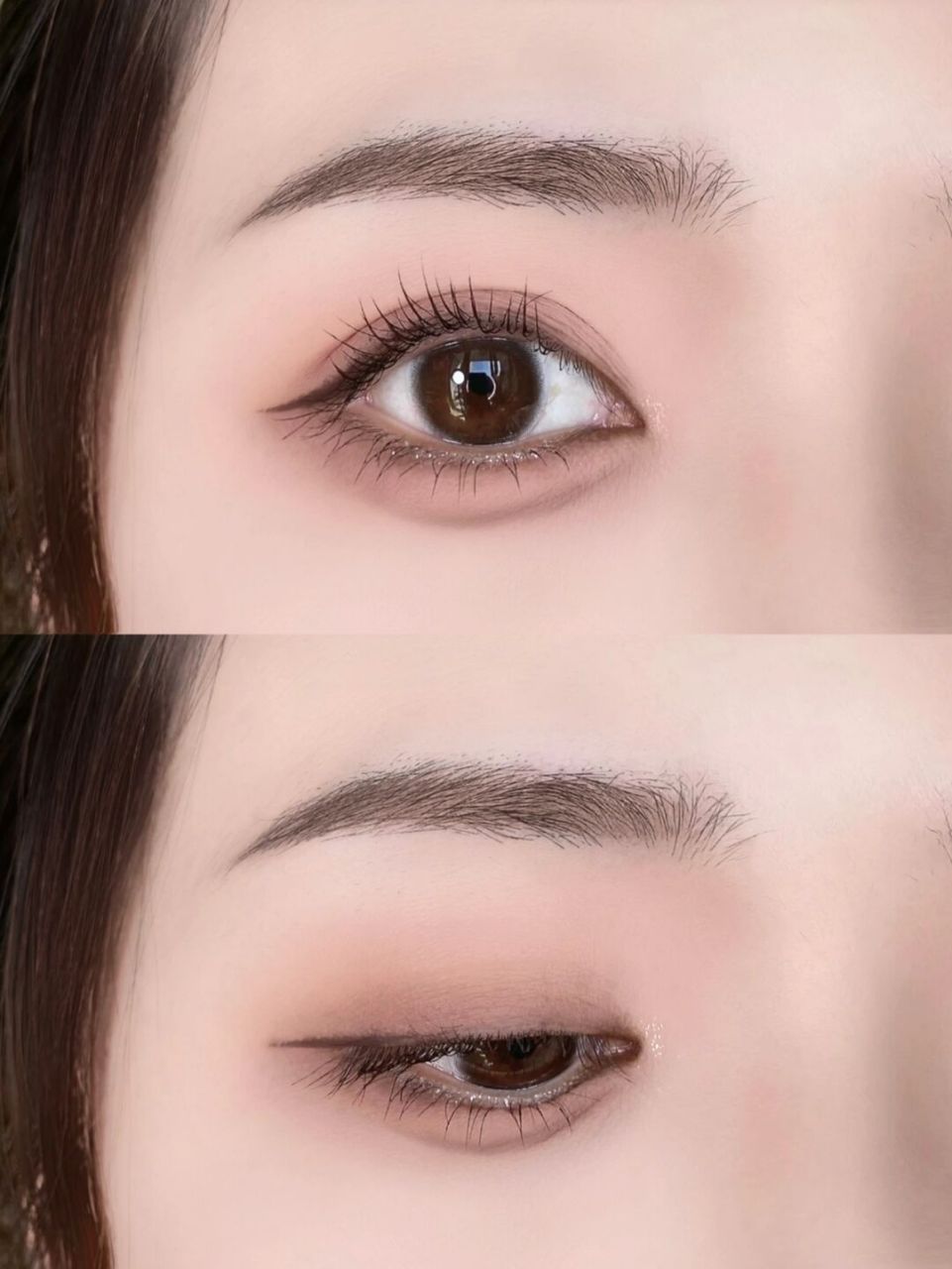 93: 好爱虞书欣的妆容98 粉嫩的眼影搭配粉色大眼卧蚕 奶醉微醺感