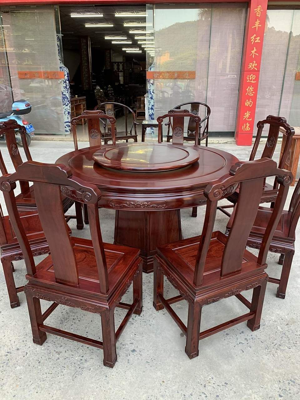 白酸枝奥氏黄檀 榫卯工艺 红木家具