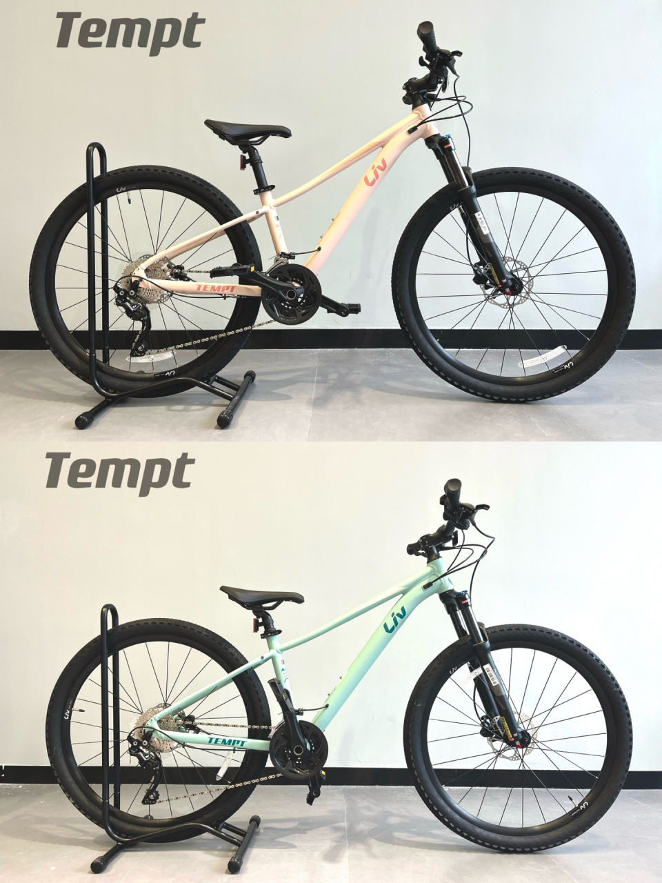 捷安特tempt2女骑专属山地车!