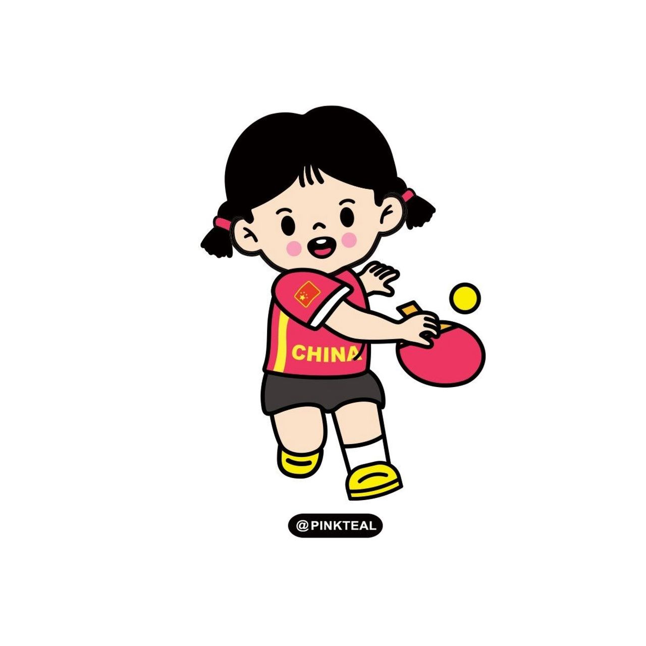 奥运健儿插画集合1 画了一组奥运会项目插画.