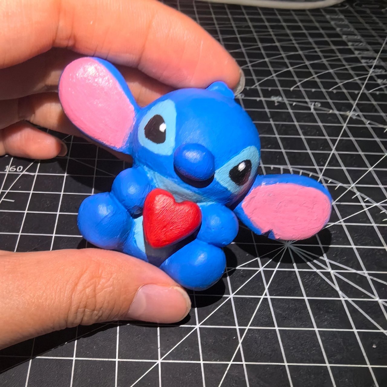 石塑黏土史迪仔  模仿