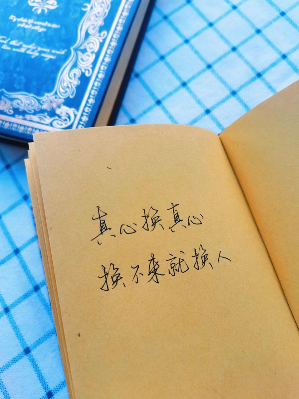 手写 | 换不来真心就换人7815 7815 真心换真心 换不来就换人