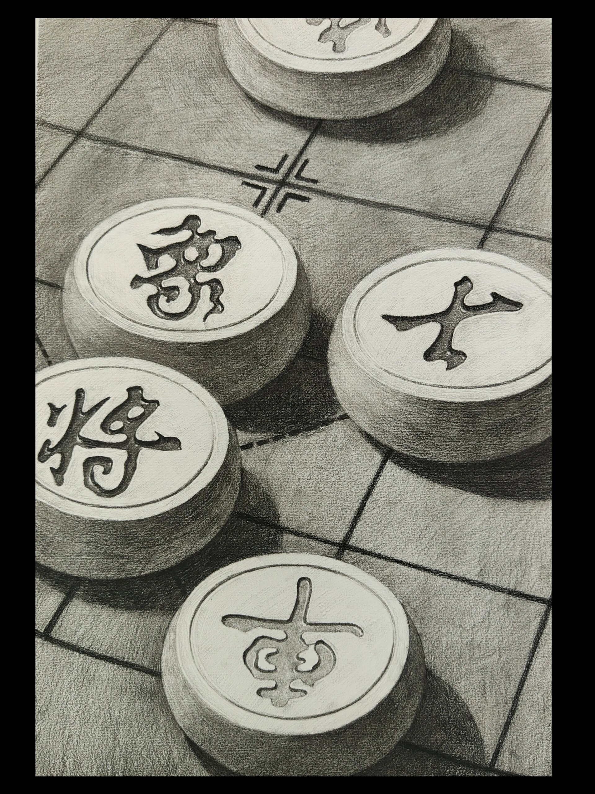 象棋 素描象棋