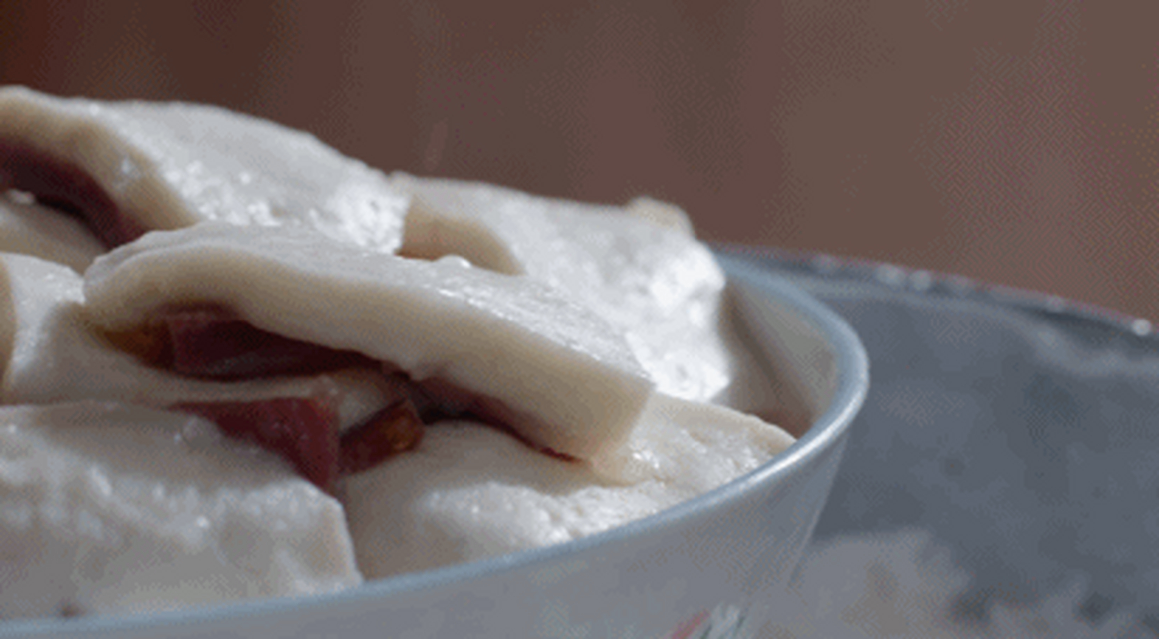 下饭菜#云南鹤庆羊乳饼夹火腿 乳香四溢,咸鲜有嚼劲 每一口都是大理