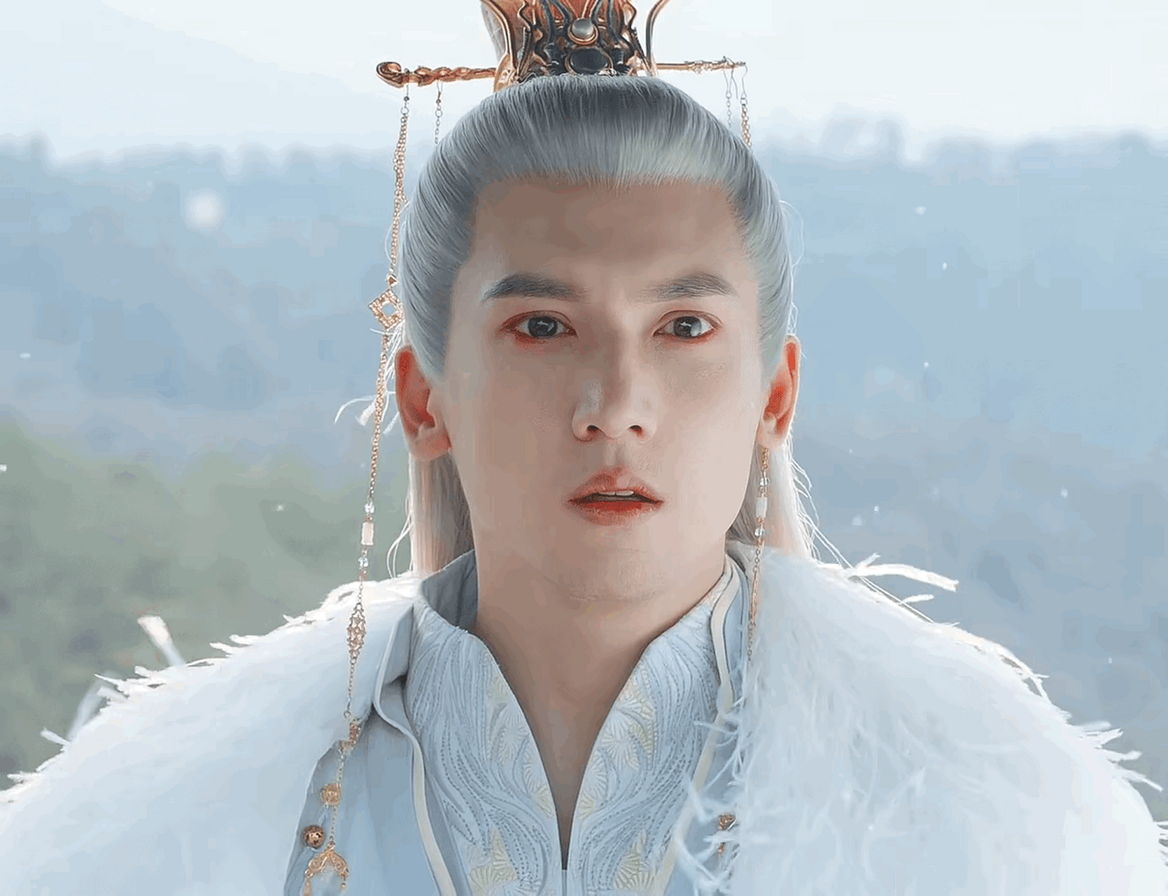 除去影视剧的磨皮滤镜,单是看关智斌的气质长相都十分让人羡慕.#护心