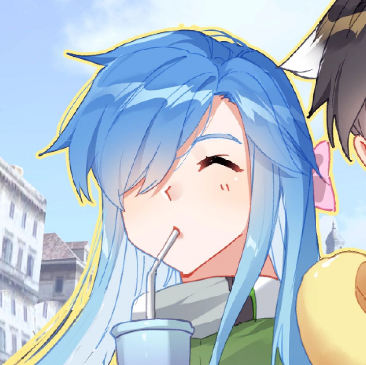 白秀秀,蓝轩宇情头头像