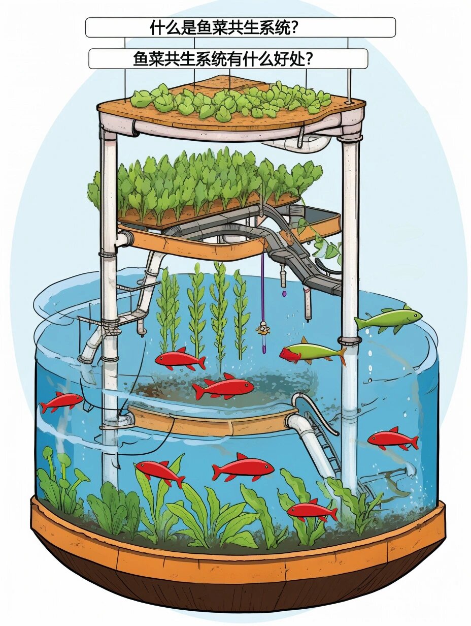 鱼菜共生系统成本图片