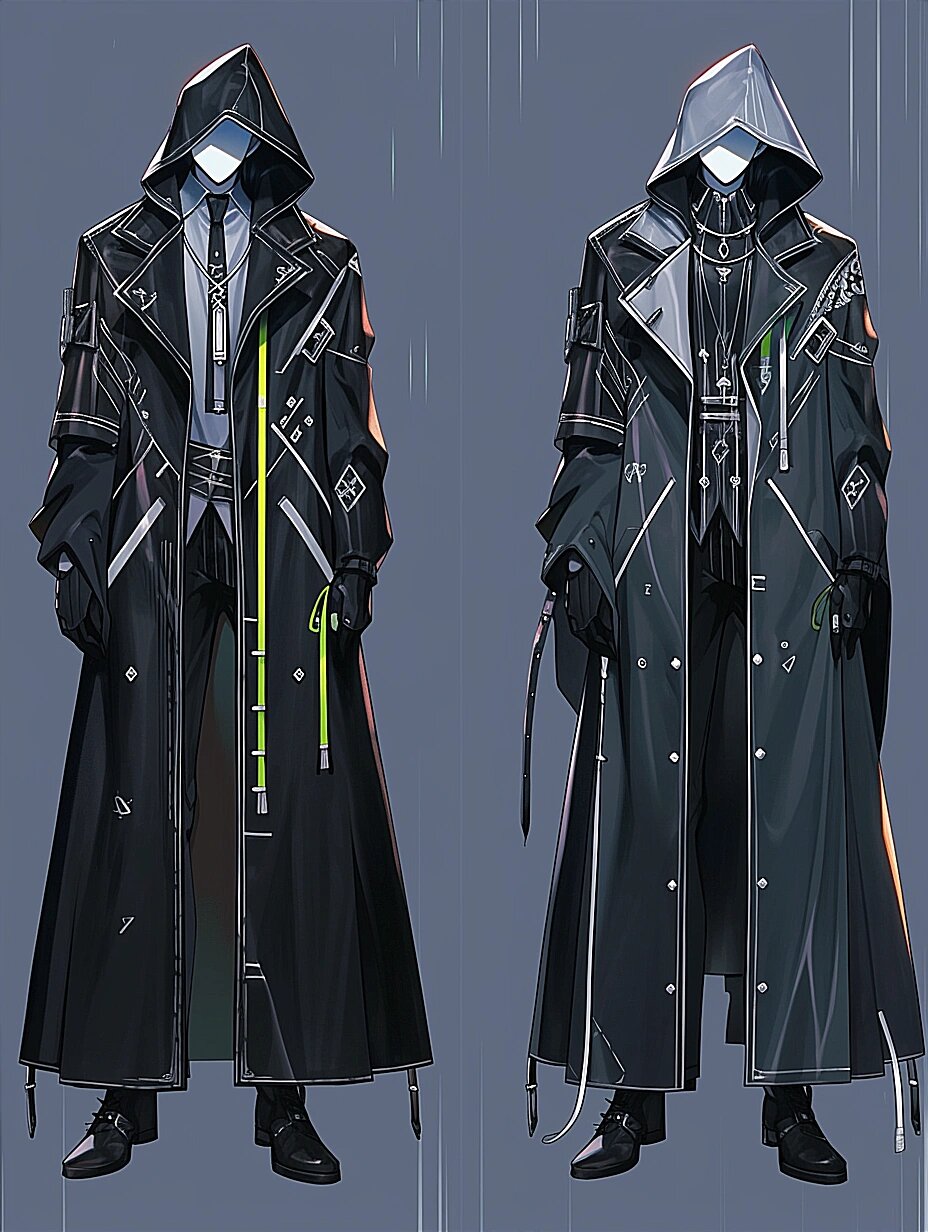 服装设计素材~神明职服系