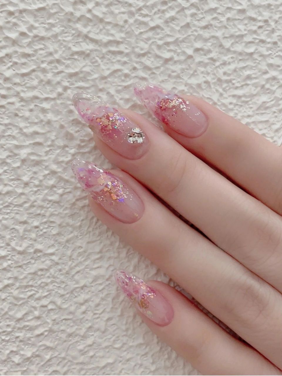 网红款2023新款显白美甲款式 网红款2023显白新款 冰透水润 太哇塞了