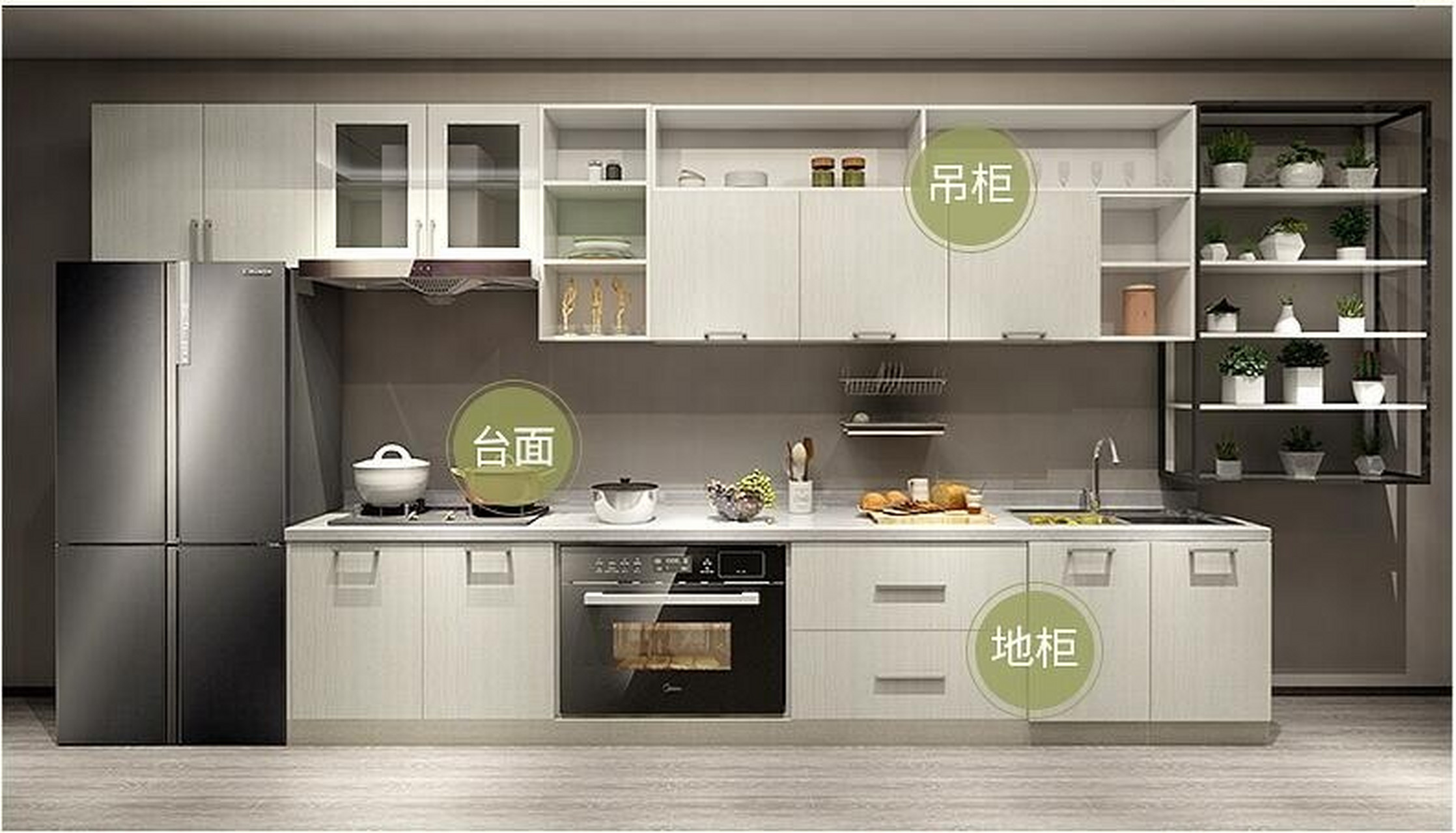 受消费者信赖的橱柜十大 ①博洛尼橱柜 这个橱柜品牌来自意大利,它