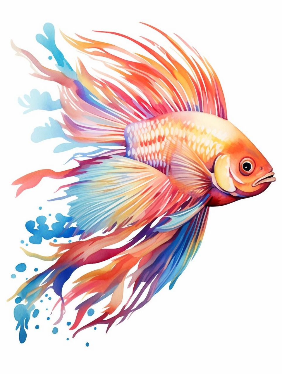 绘画素材|热带鱼