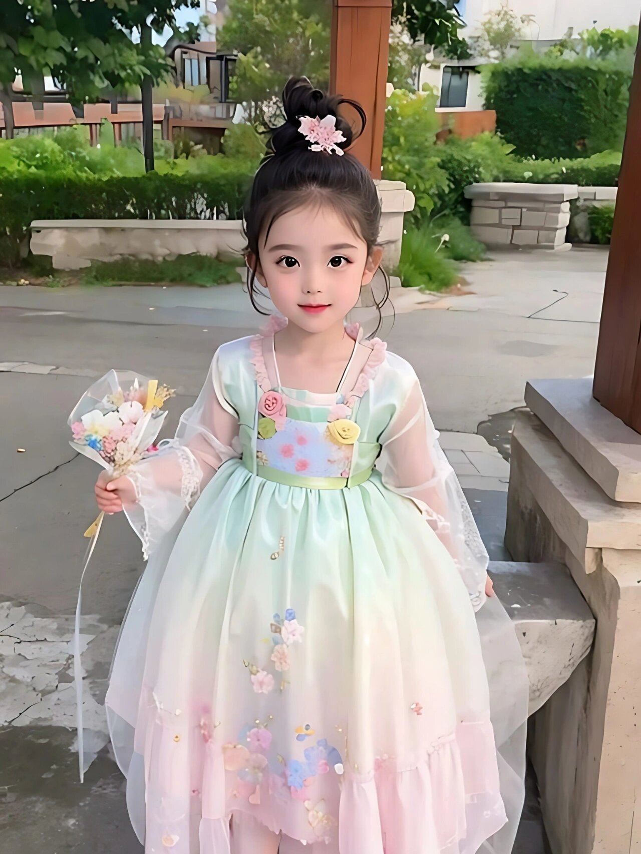 古风可爱小女孩