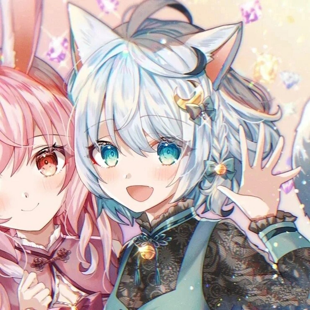 非常好看的闺蜜头像,一起来看!06 闺蜜头像,可以和闺蜜一人一半哦!