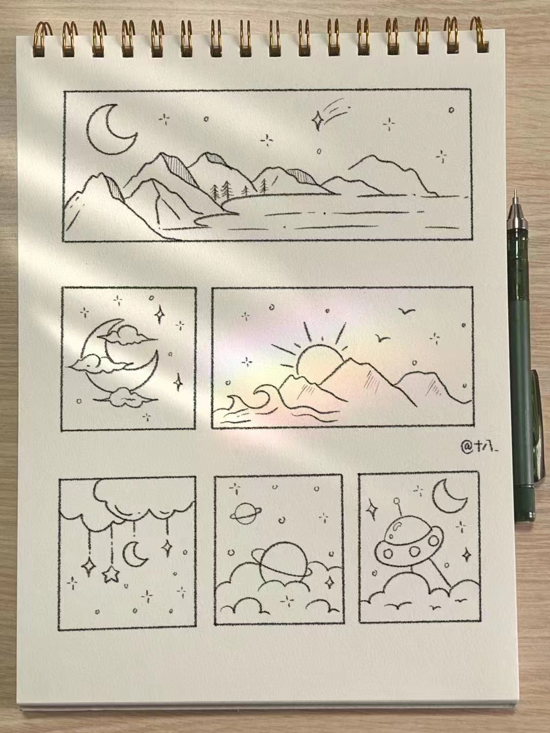 分镜简笔画手绘合集