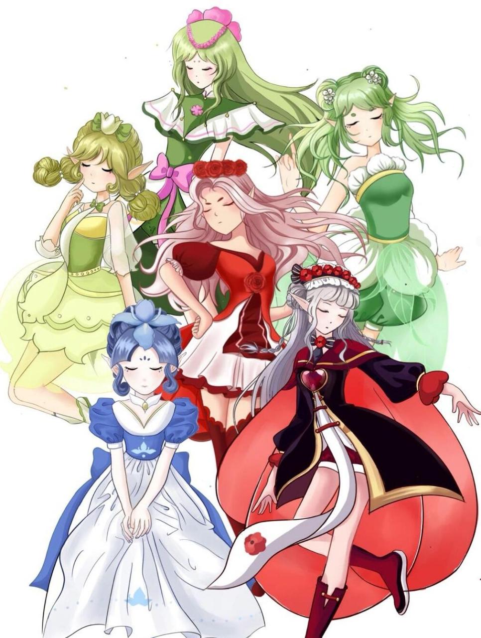 花仙精灵王大合集 精灵王大合集